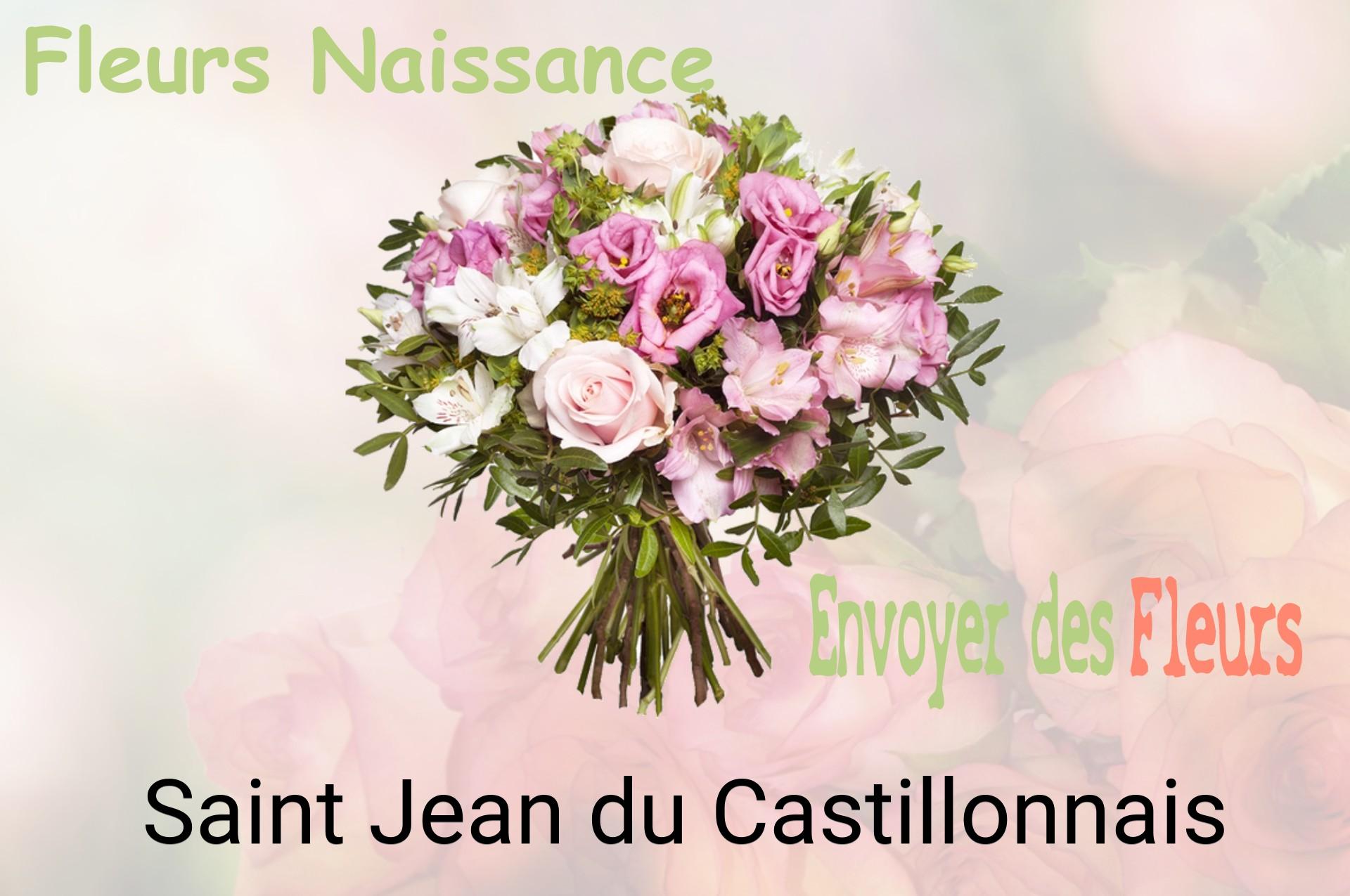 Bouquet de fleurs de naissance livré à Saint-Jean-du-Castillonnais